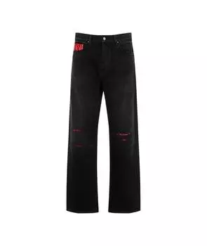 Прямые джинсы