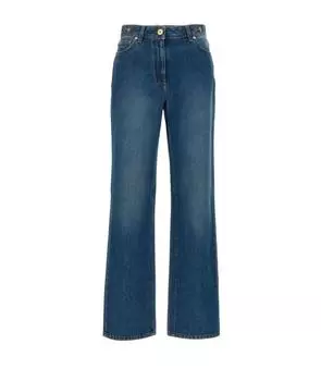 Прямые джинсы