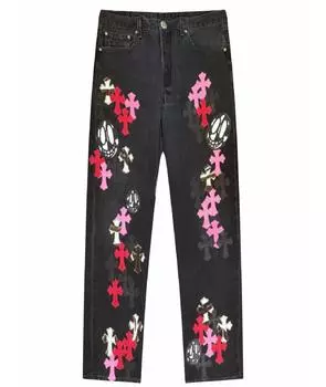 Прямые джинсы