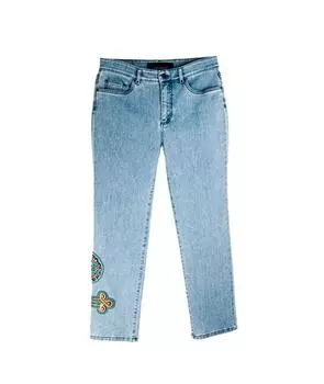 Прямые джинсы