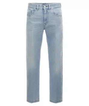 Прямые джинсы