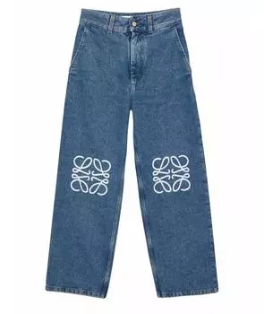 Прямые джинсы