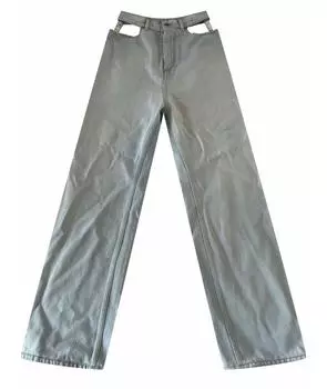 Прямые джинсы