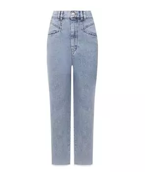 Прямые джинсы