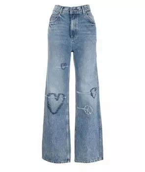 Прямые джинсы