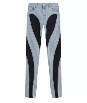 Прямые джинсы