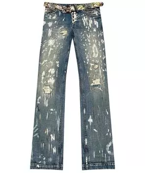 Прямые джинсы