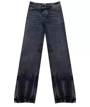 Прямые джинсы