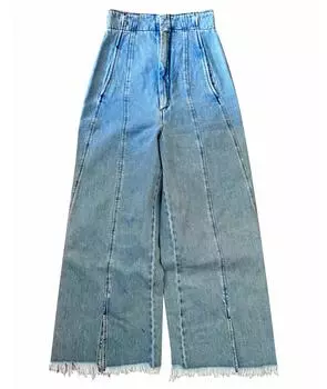 Прямые джинсы