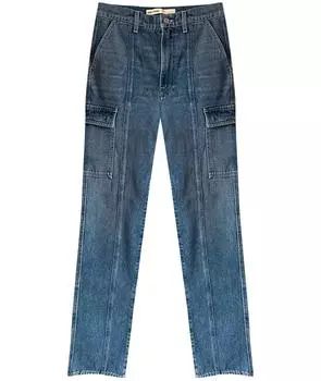 Прямые джинсы