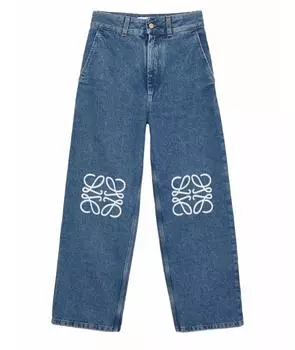 Прямые джинсы