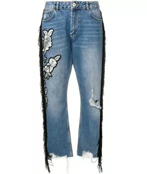 Прямые джинсы