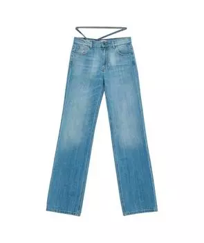 Прямые джинсы