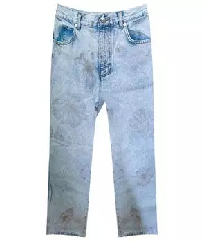 Прямые джинсы