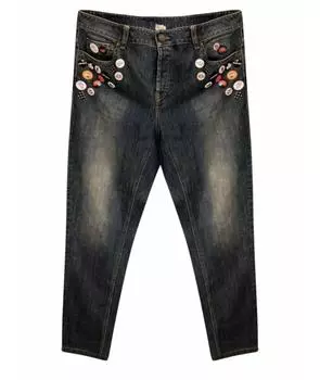 Прямые джинсы