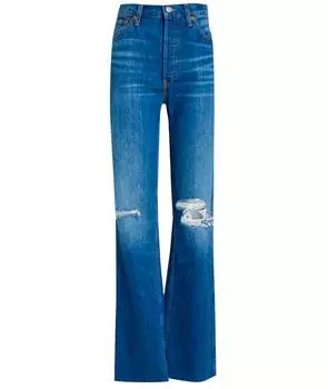 Прямые джинсы