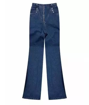 Прямые джинсы