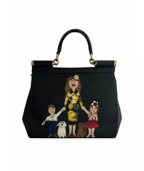 Сумка с короткими ручками