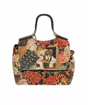 Сумка с короткими ручками