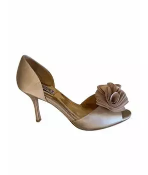 Свадебные туфли на среднем каблуке