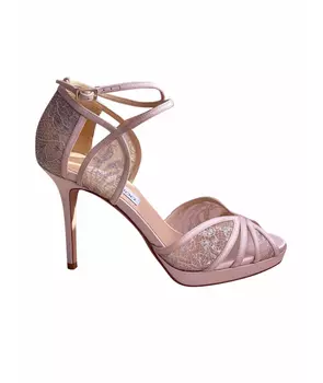 Свадебные туфли на среднем каблуке