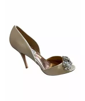 Свадебные туфли на среднем каблуке