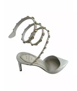 Свадебные туфли на среднем каблуке