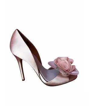 Свадебные туфли на высоком каблуке