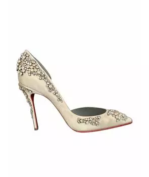 Свадебные туфли на высоком каблуке