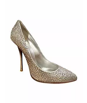 Свадебные туфли на высоком каблуке