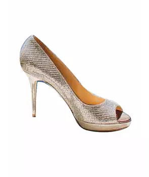 Свадебные туфли на высоком каблуке