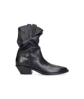 Высокие ботинки