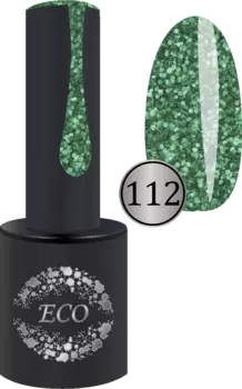 Гель-лак 112 Светло-зеленая фольга ECO 10 мл