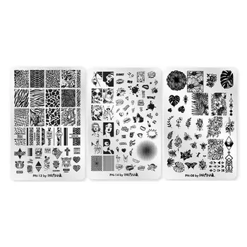 Набор пластин для стемпинга ParisNail «Игривое настроение»