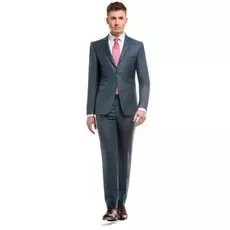 Мужской костюм серый