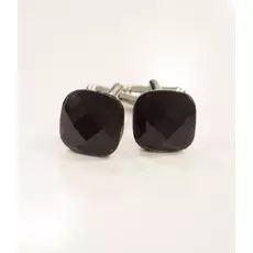 Запонки Чёрный камень