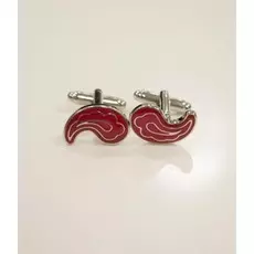 Запонки Красное перо