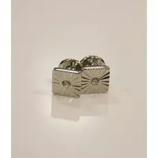 Запонки малые с камнем