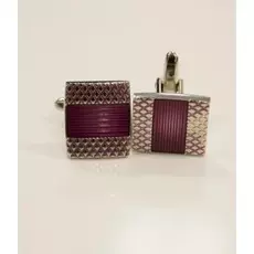 Запонки розовые