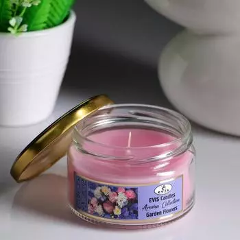 Ароматическая свеча GARDEN FLOWERS (9,5 см)
