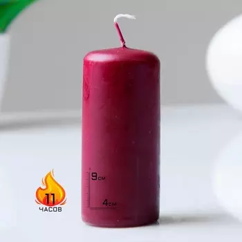 Ароматическая свеча Вишня (4х4х9 см)