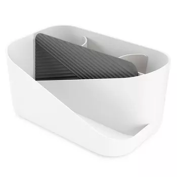 Бьюти-органайзер GLAM цвет: белый (27х13х17 см)