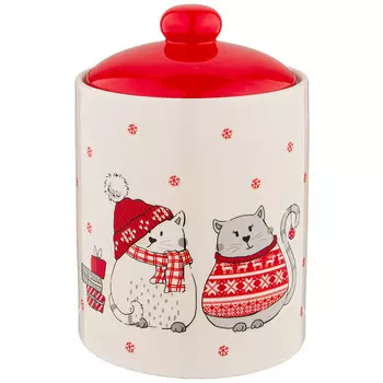 Банка Christmas gift (12х12х18 см)