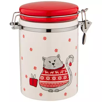 Банка Christmas gift (14х10х16 см)