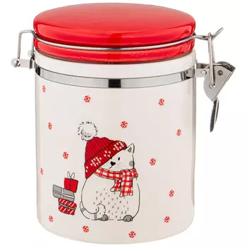 Банка Christmas gift (14х10х16 см)