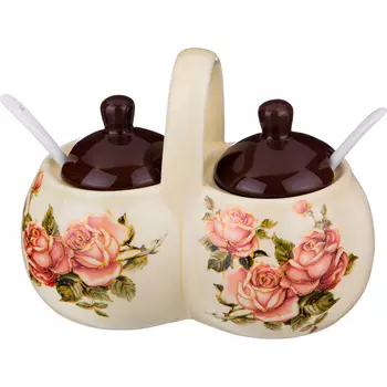 Банка для специй Корейская Роза (10х13х17 см)