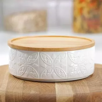 Банка Эстет. Листья (450 мл)