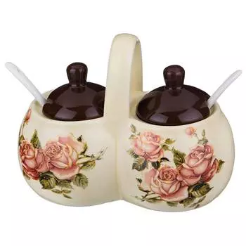 Банка Корейская роза (17х10х13 см)