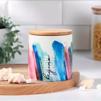 Банка Живи вкусно (10х10х11 см)
