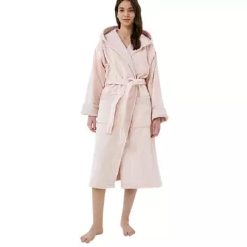 Банный халат Аделия цвет: пудровый (L)